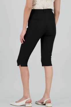 Shasa Solid Capri Pants