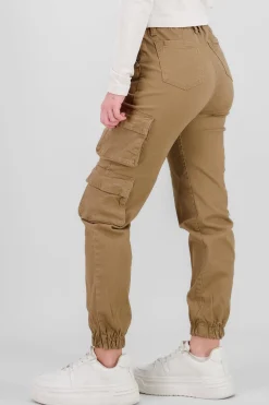 Shasa Solid Cargo Jeans