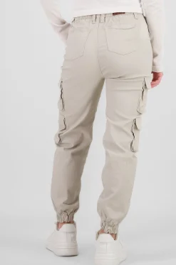 Shasa Solid Cargo Jeans