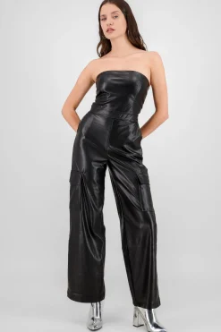 Shasa Solid Cargo Jumpsuit