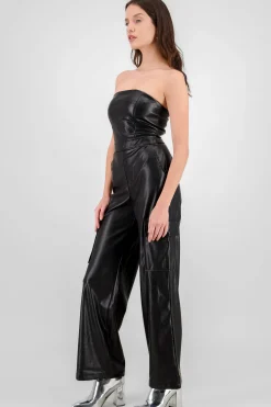 Shasa Solid Cargo Jumpsuit