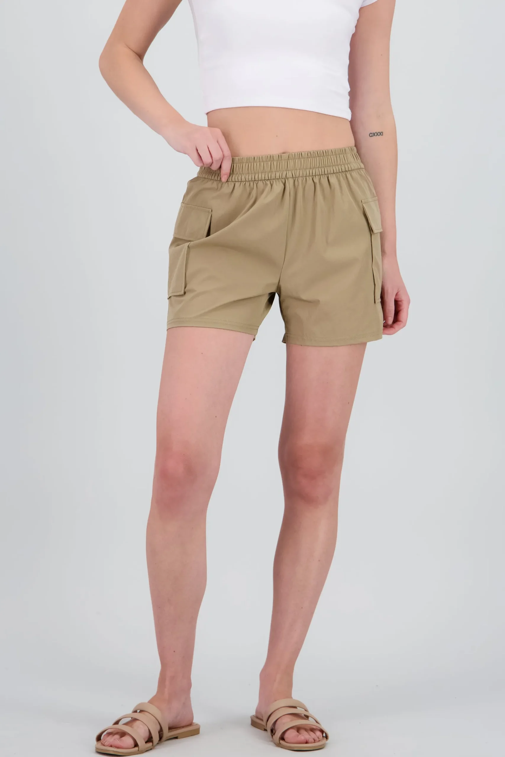 Shasa Solid Cargo Shorts