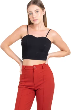 Shasa Solid crop top