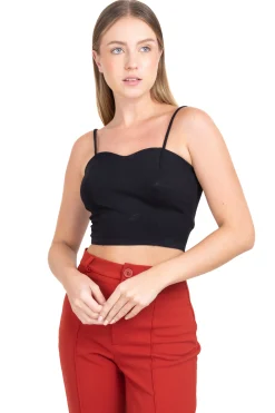 Shasa Solid crop top