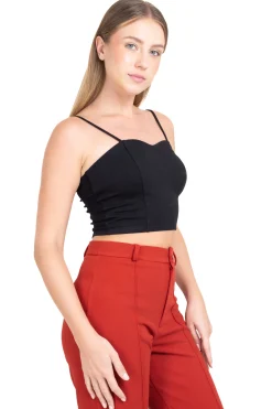 Shasa Solid crop top