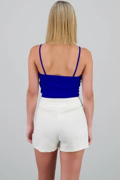 Shasa Solid crop top