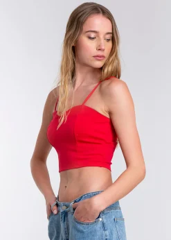 Shasa Solid crop top