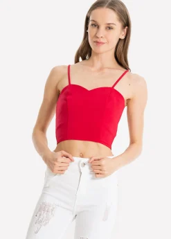 Shasa Solid crop top