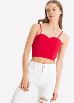 Shasa Solid crop top