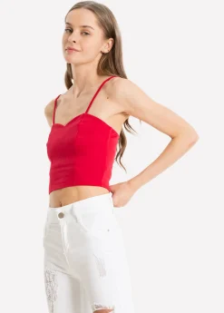Shasa Solid crop top