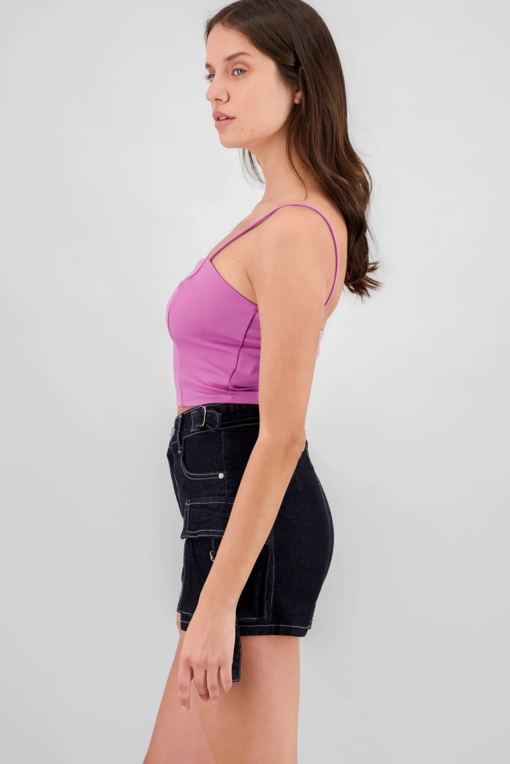 Shasa Solid crop top
