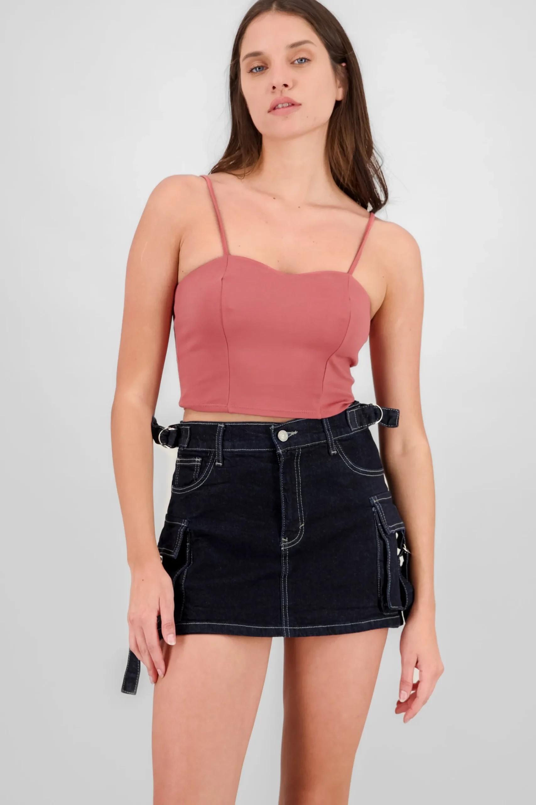 Shasa Solid crop top