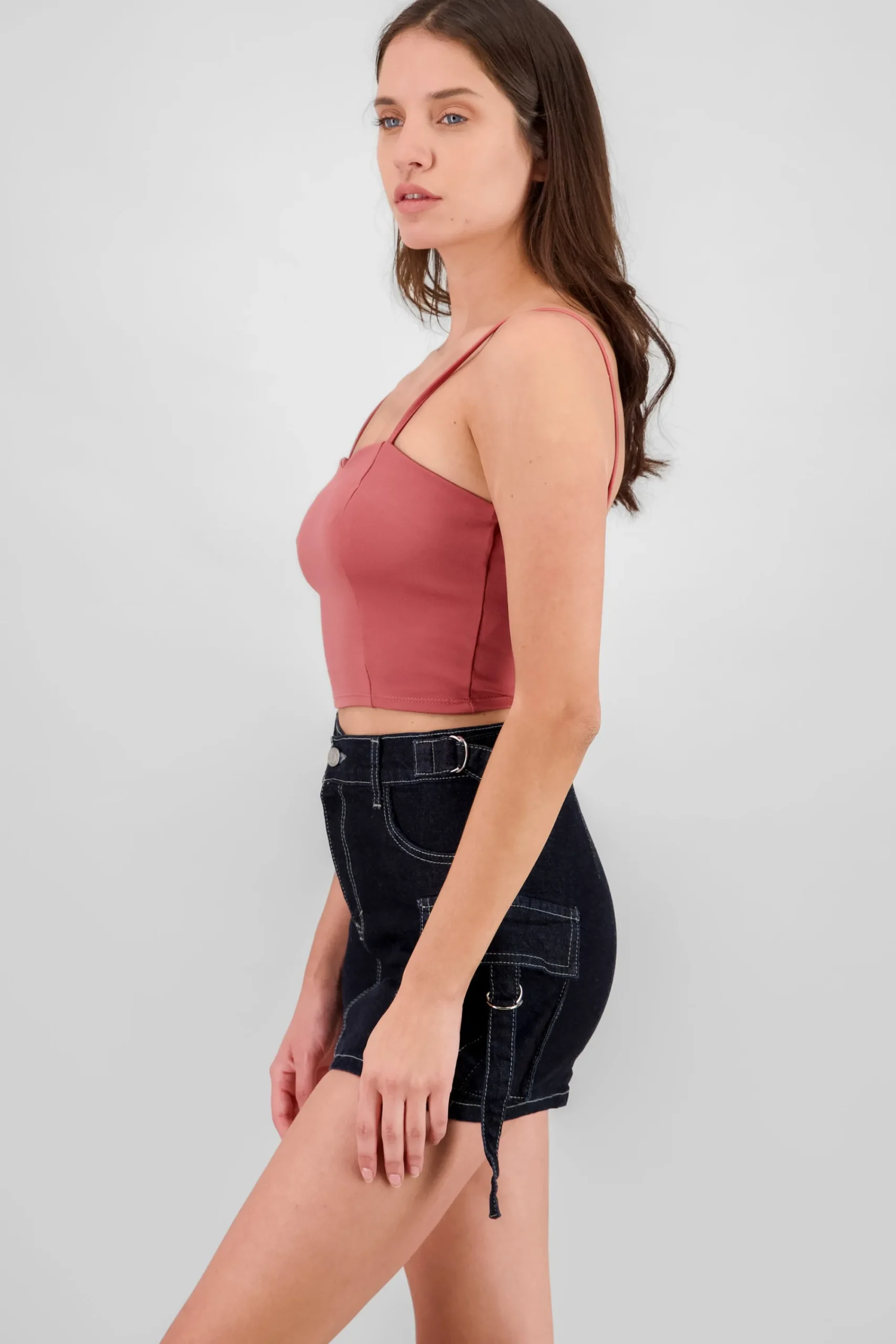 Shasa Solid crop top