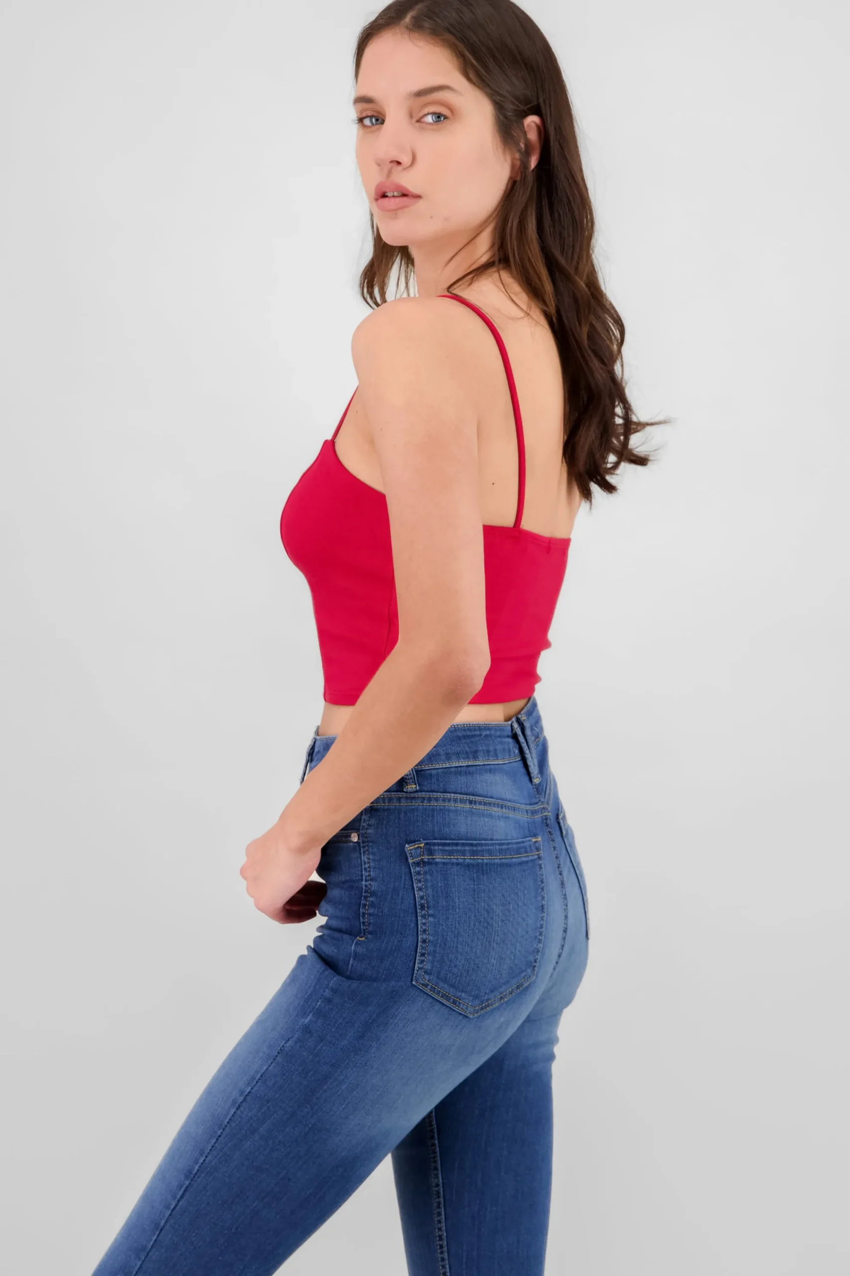 Shasa Solid crop top