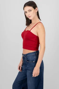Shasa Solid crop top