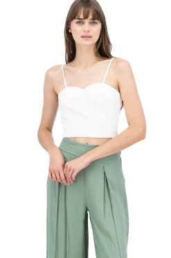 Shasa Solid crop top