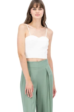 Shasa Solid crop top