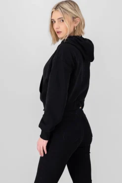 Shasa Solid Cropped Sweatshirt