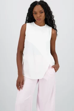 Shasa Solid Draped Blouse
