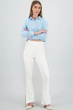 Shasa Solid Flare Pants