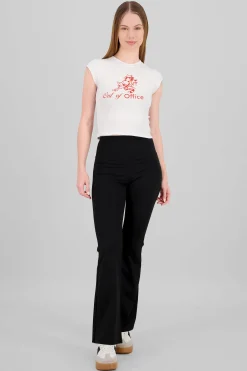 Shasa Solid Flared Pants