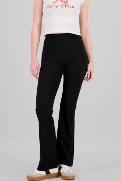 Shasa Solid Flared Pants