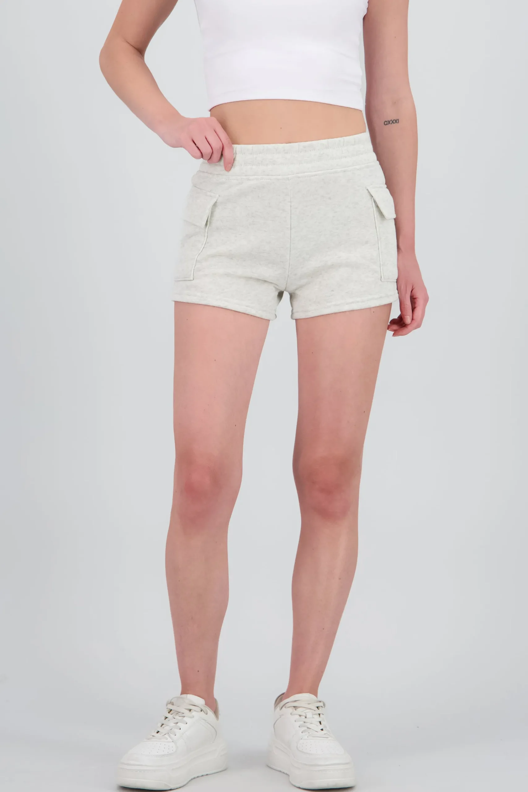 Shasa Solid Fleece Shorts
