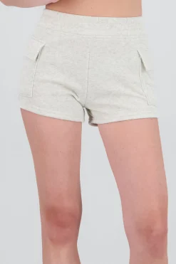 Shasa Solid Fleece Shorts