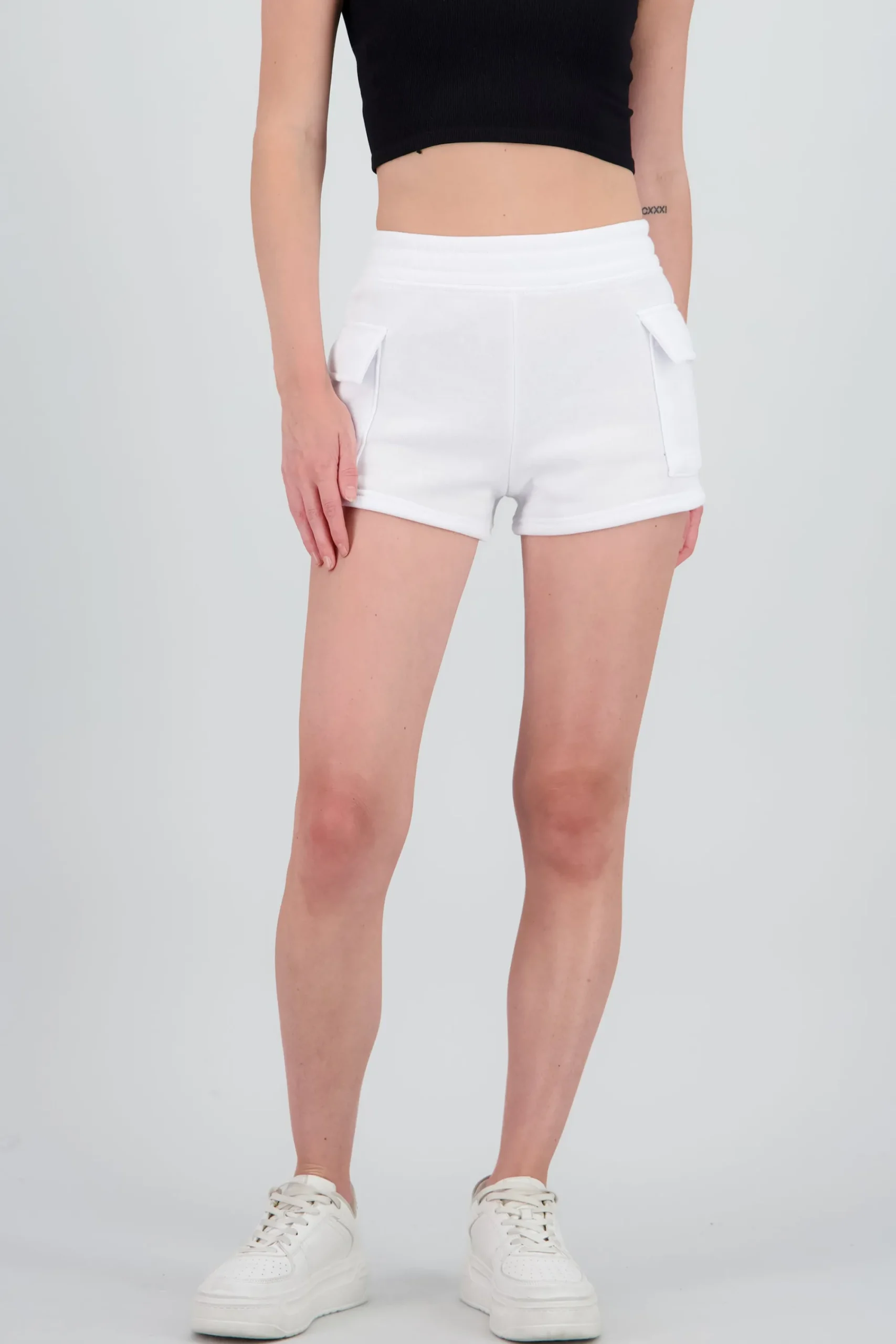 Shasa Solid Fleece Shorts