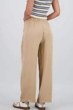Shasa Solid Flowy Pants
