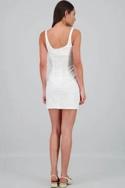 Shasa Solid Halter Dress