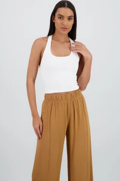 Shasa Solid Halter Top