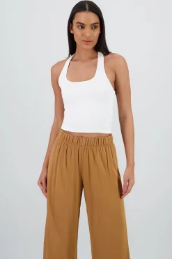 Shasa Solid Halter Top