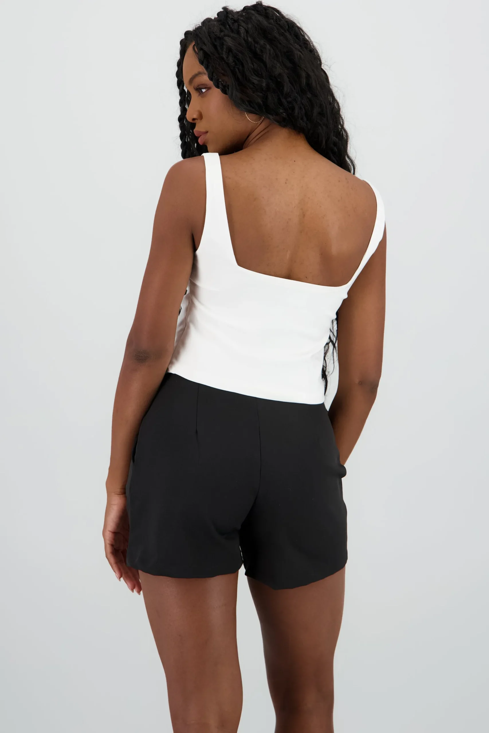 Shasa Solid Halter Top