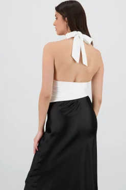 Shasa Solid Halter Top