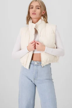Shasa Solid High Neck Vest