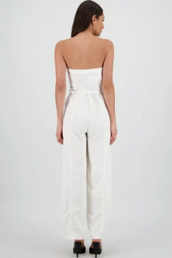 Shasa Solid Jumpsuit with Belt