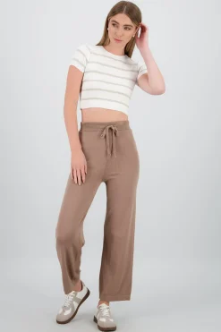 Shasa Solid Knit Pants