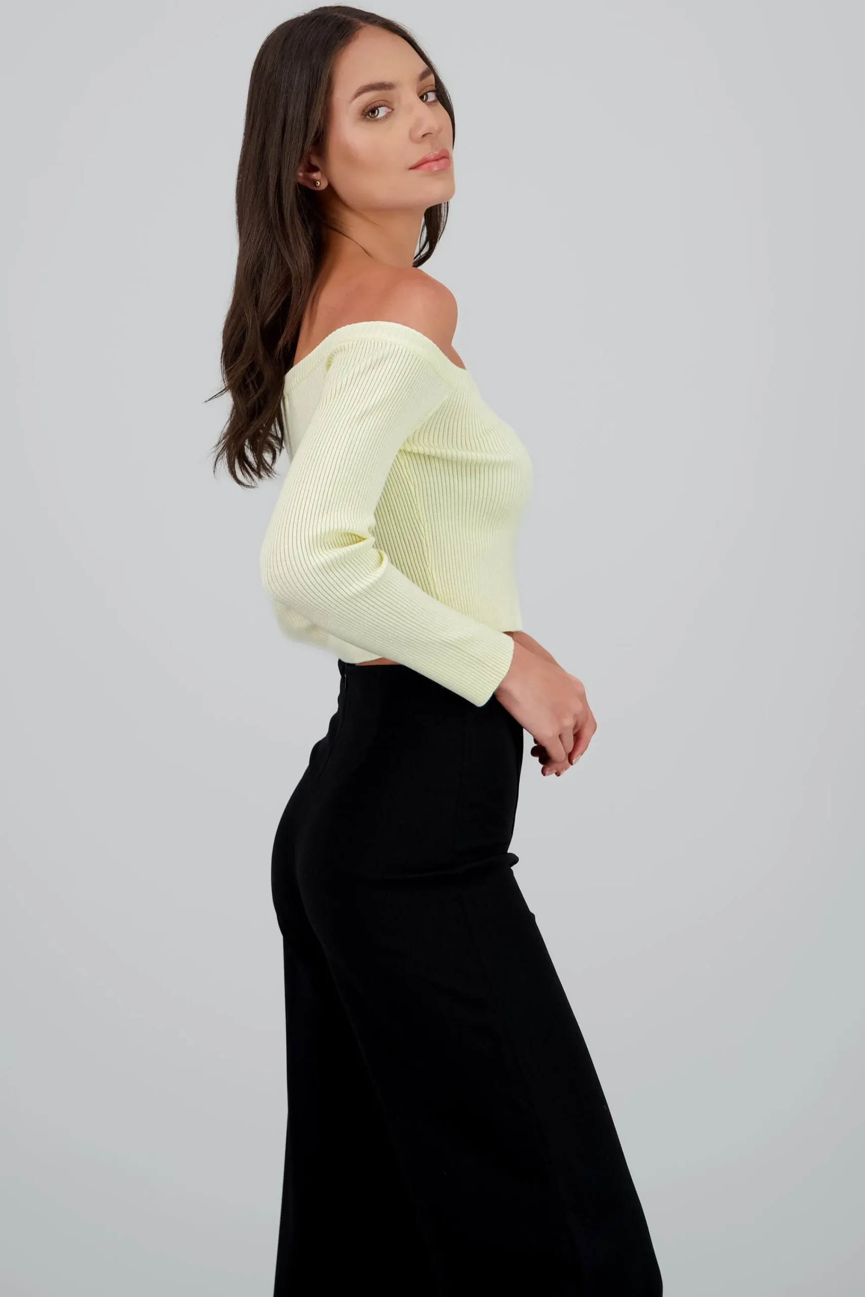Shasa Solid Knit Sweater