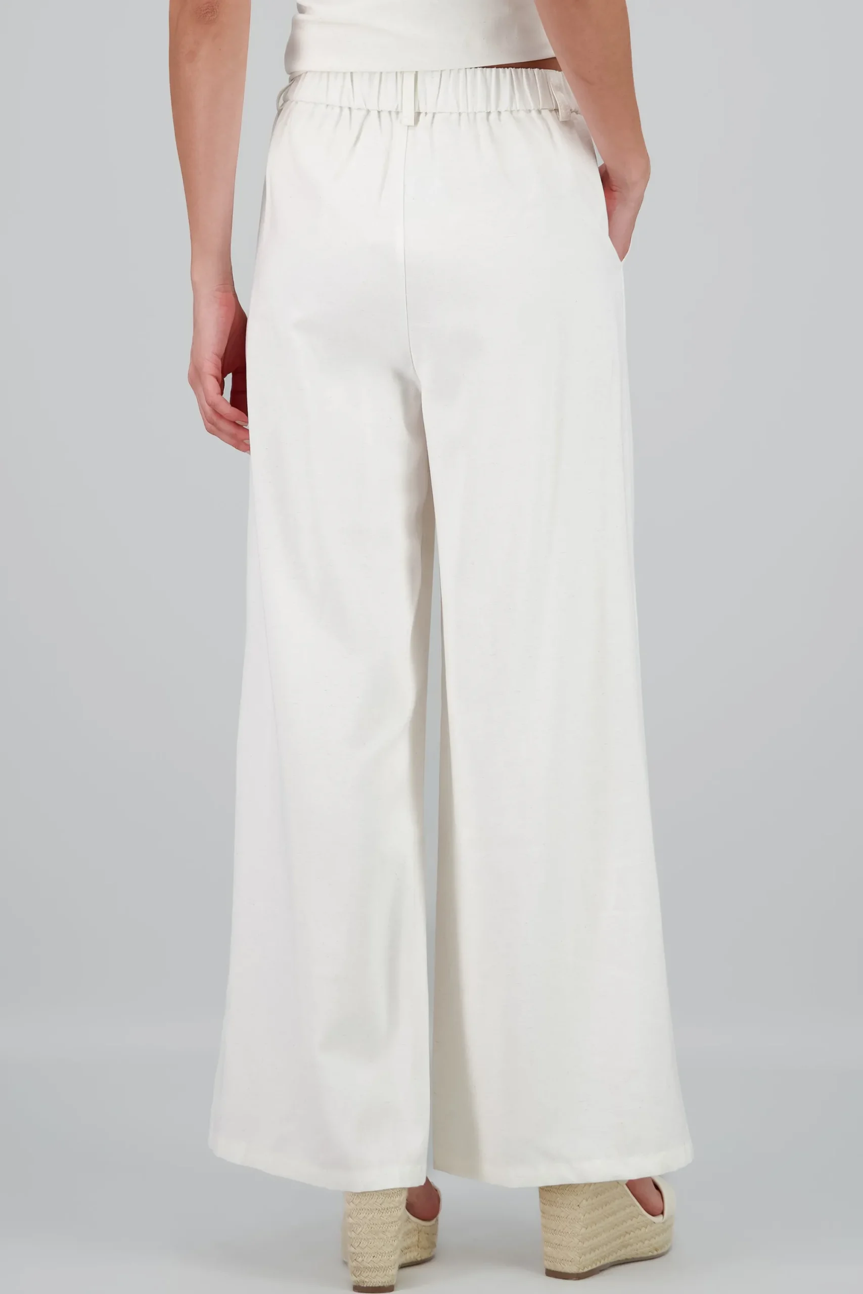 Shasa Solid Linen Pants