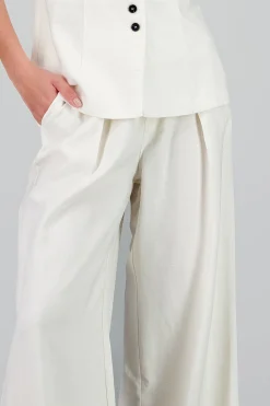 Shasa Solid Linen Pants
