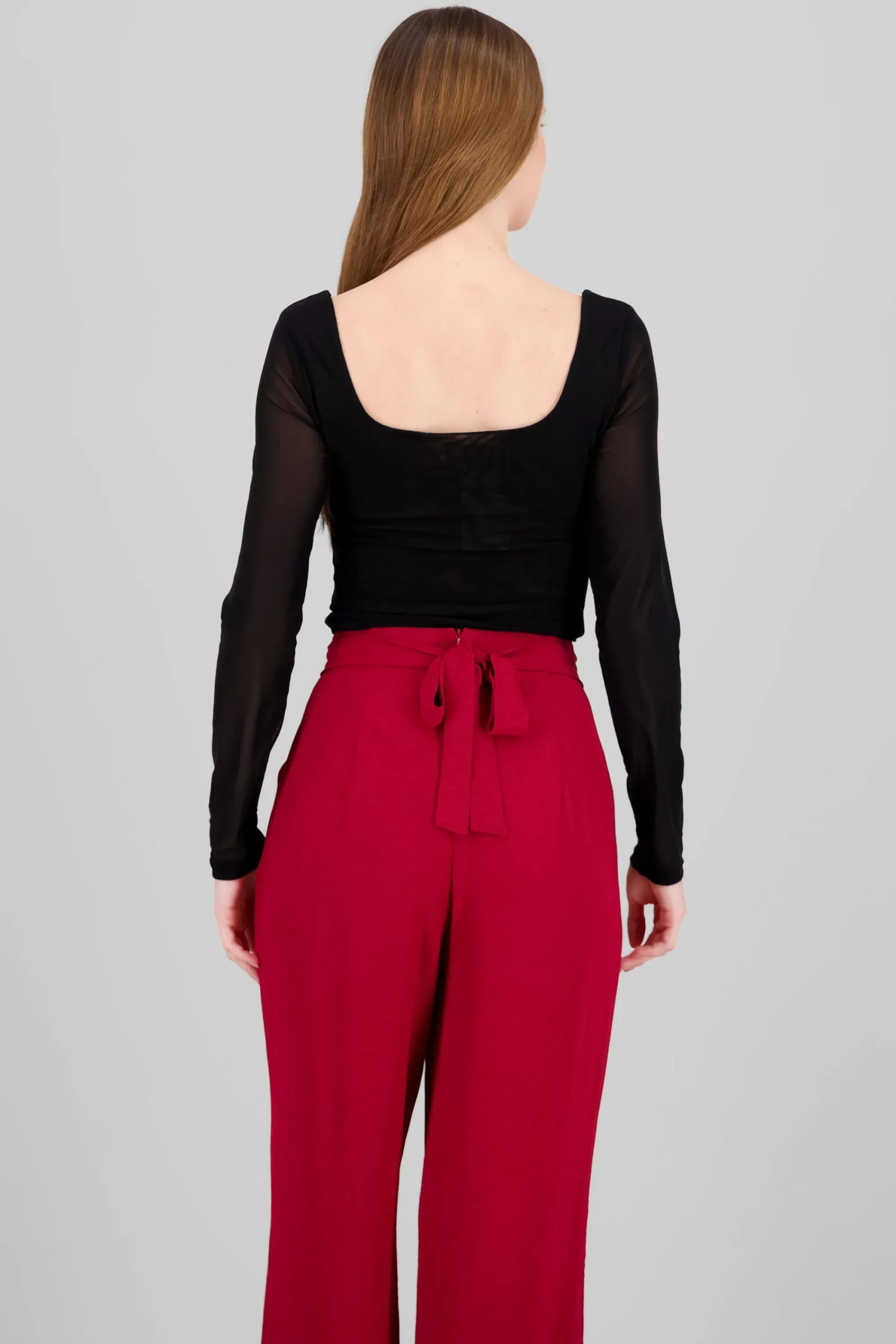 Shasa Solid Long Sleeve Bodysuit