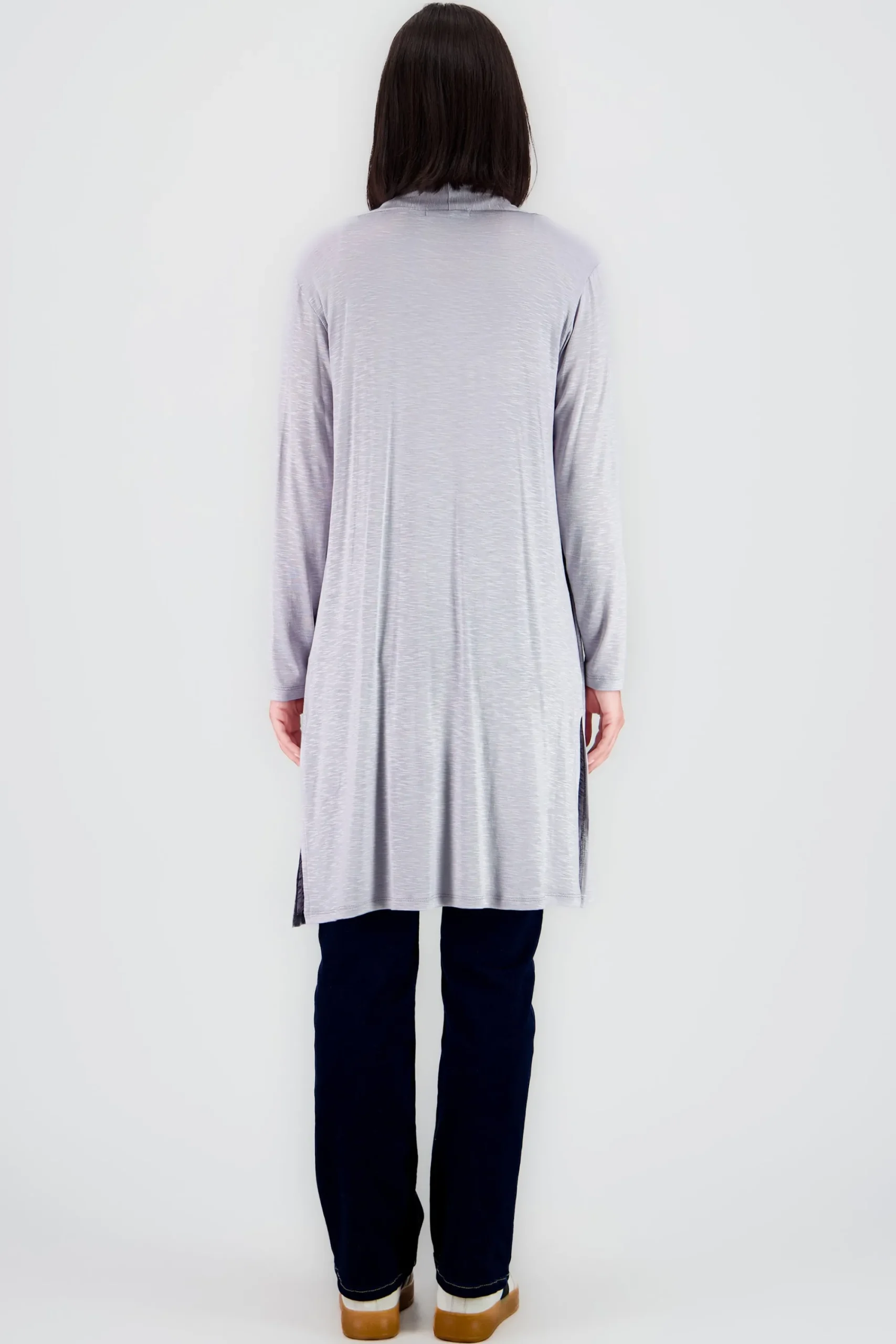 Shasa Solid Long Sleeve Cardigan