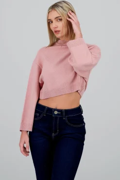 Shasa Solid Long Sleeve Sweater