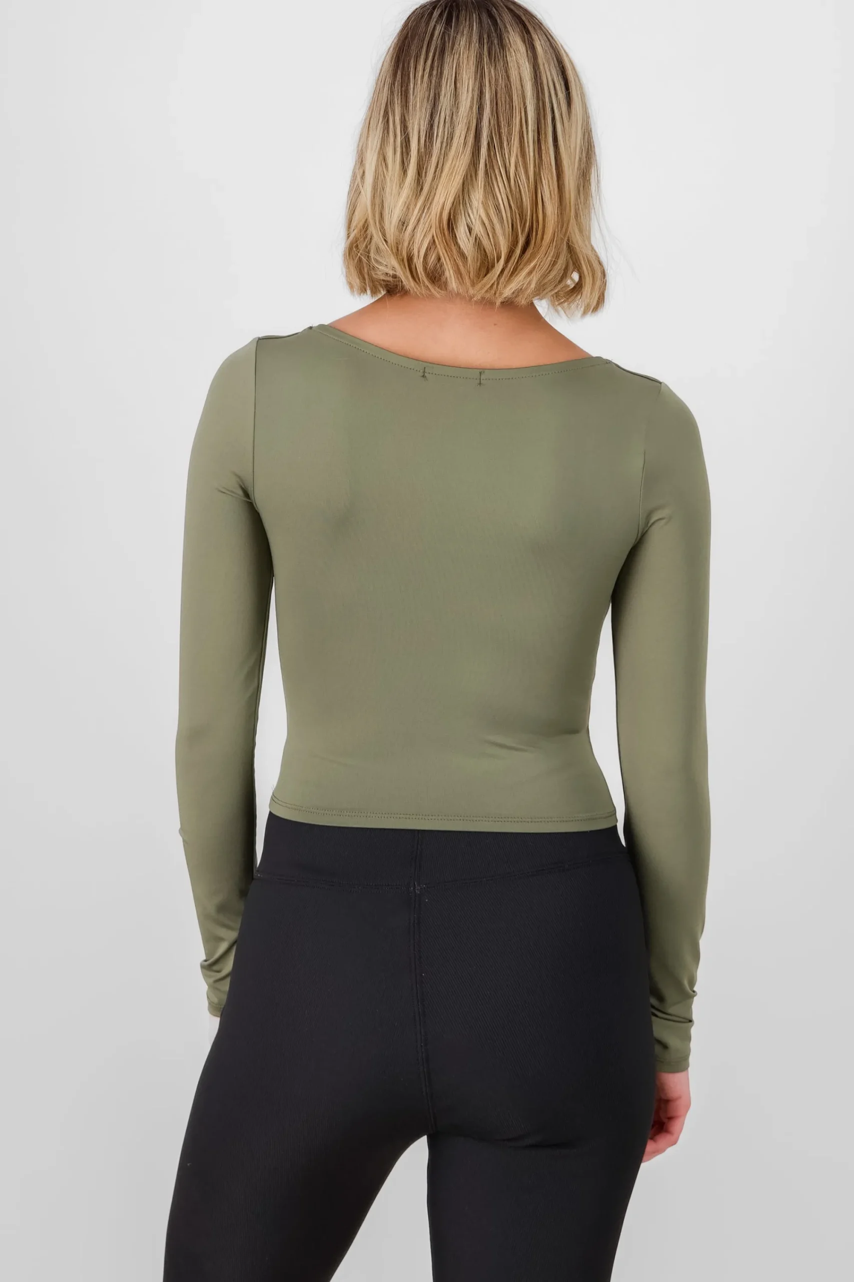 Shasa Solid Long Sleeve Top