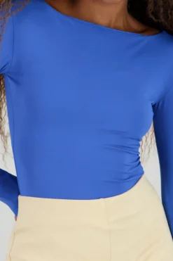 Shasa Solid Long Sleeve Top