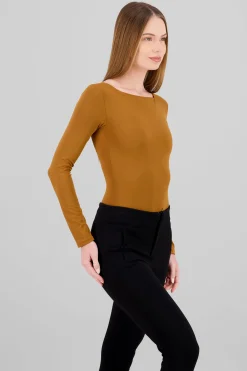Shasa Solid Long Sleeve Top