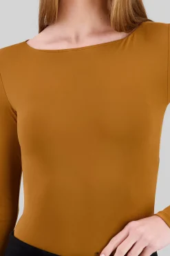 Shasa Solid Long Sleeve Top