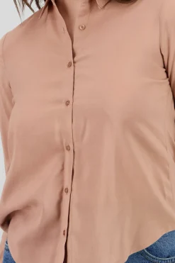 Shasa Solid Long Sleeved Blouse