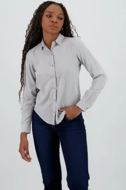 Shasa Solid Long Sleeved Blouse